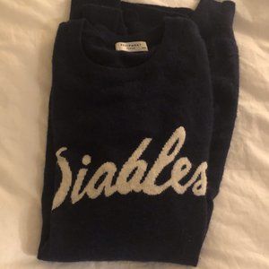 Equipment Cashmere Sweater, Navy Blue